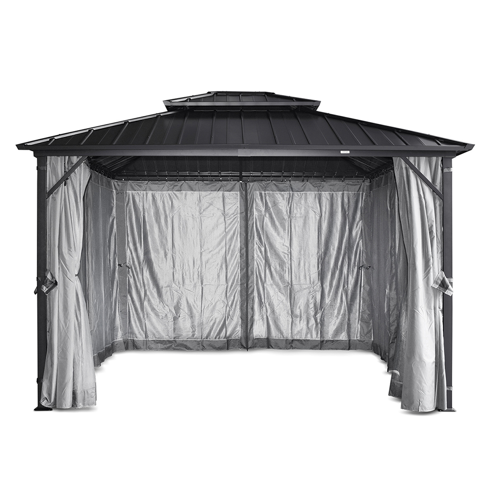 Athena Cedar Wood Gazebo with Mosquito Net