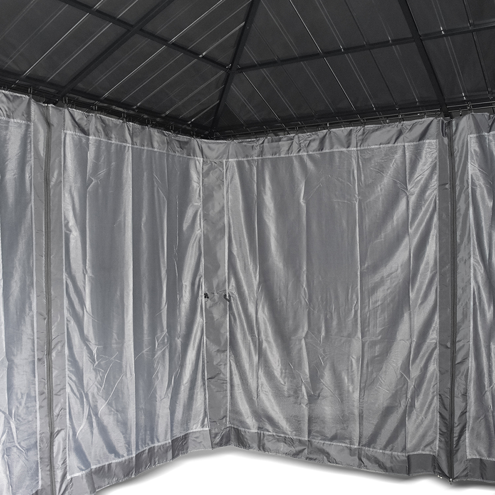 Athena Cedar Wood Gazebo with Mosquito Net
