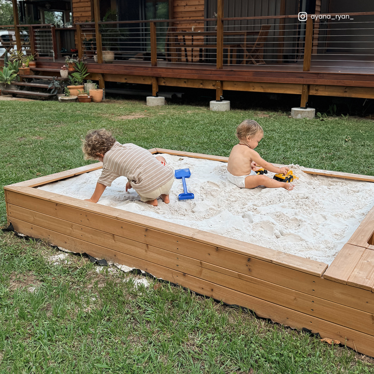 Somers Rectangular Sandpit