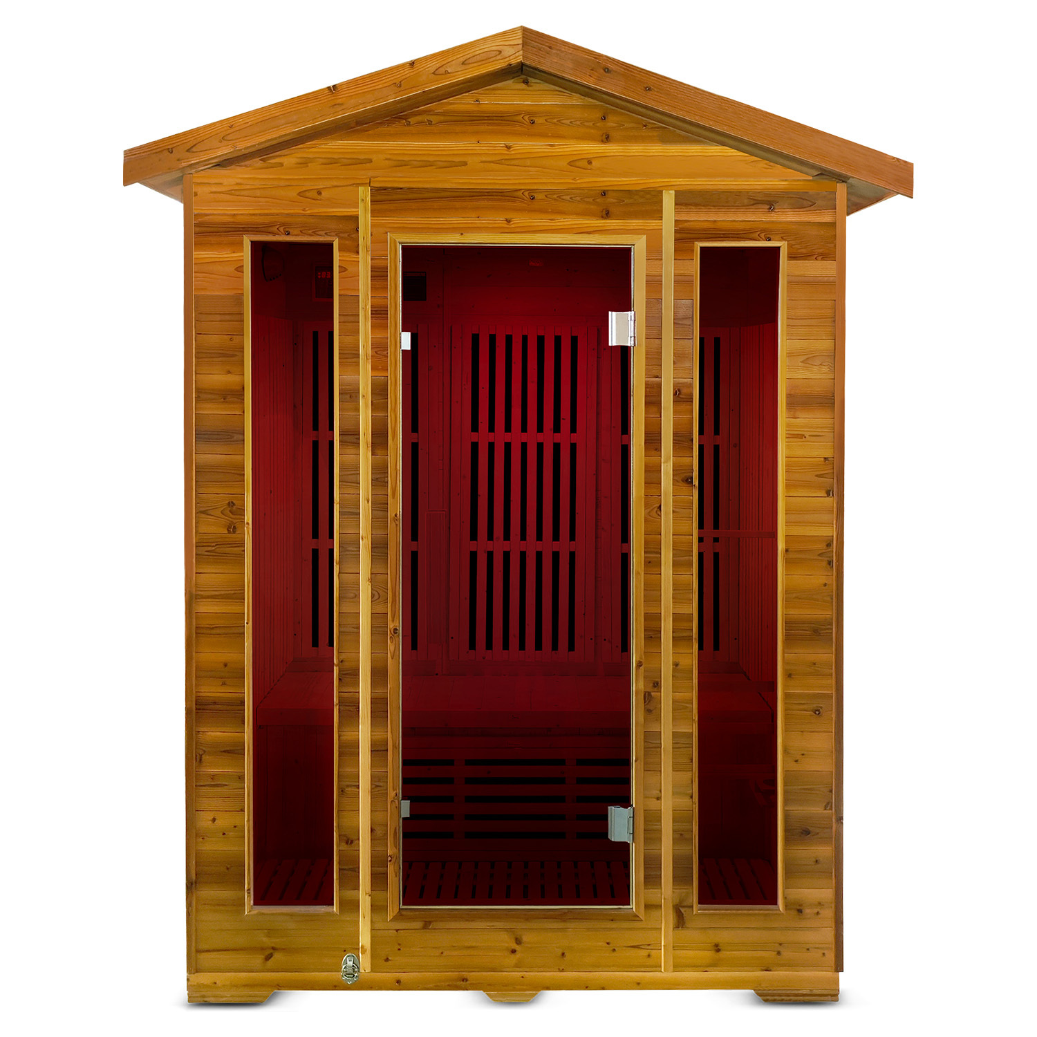 220cm Hestia Spruce Wood Infrared Sauna