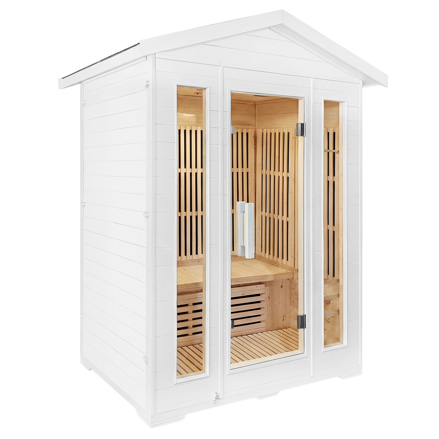220cm Hestia Spruce Wood Infrared Sauna