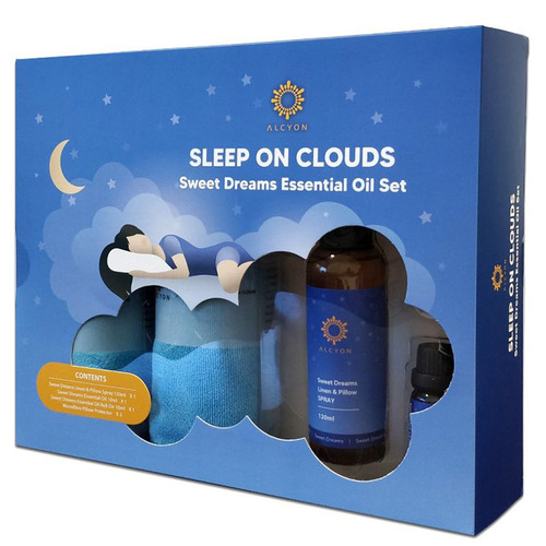 5 Piece Alcyon Sleep on Clouds Essential Oil Set