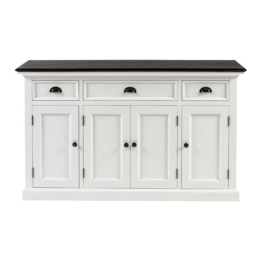 Halifax Contrast 3 Drawer 4 Door Sideboard