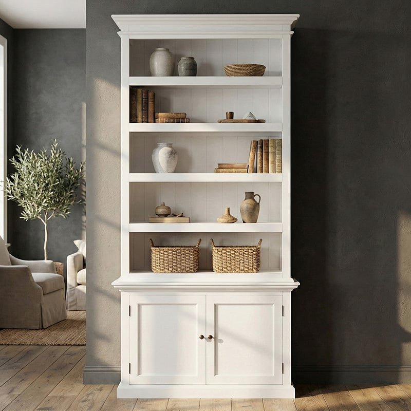 Halifax 5 Tier 2 Door Shelving Unit