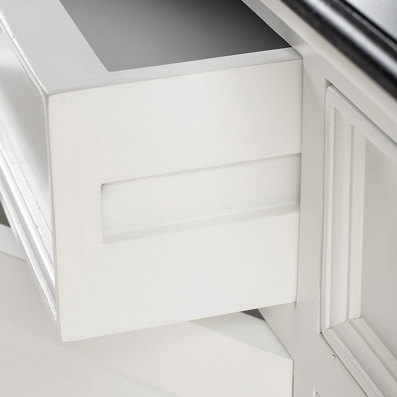 Halifax Contrast 3 Drawer 4 Door Sideboard