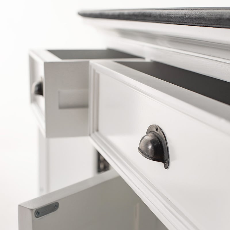 Halifax Contrast 3 Drawer 4 Door Sideboard