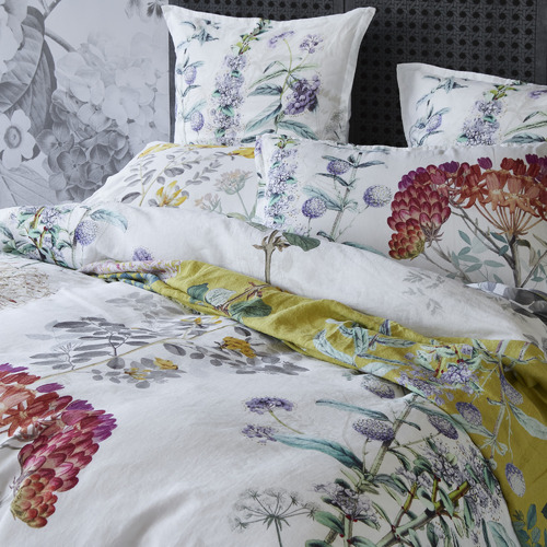 Luxotic Kalina French Linen Quilt Cover Set Temple & ster