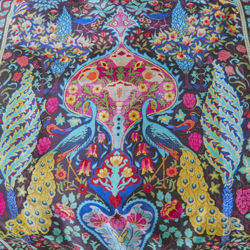 Luxotic Black Parisa Cotton Quilt Cover Set Temple & ster