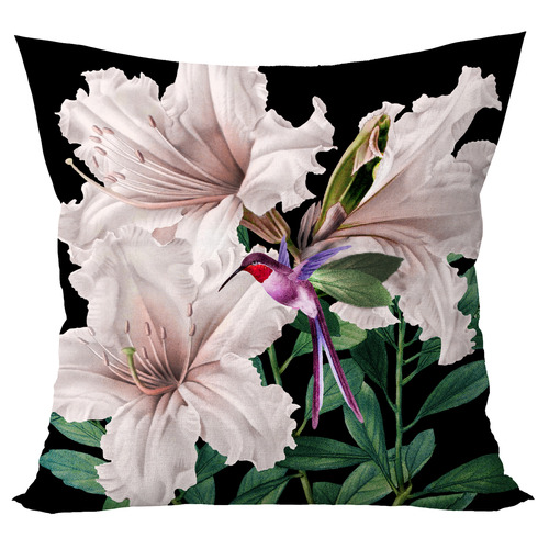Spring Garden Velvet Cushion
