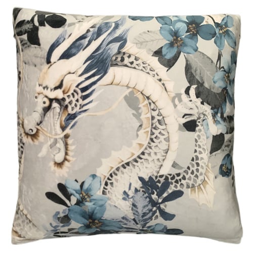 Dragon Velvet Cushion