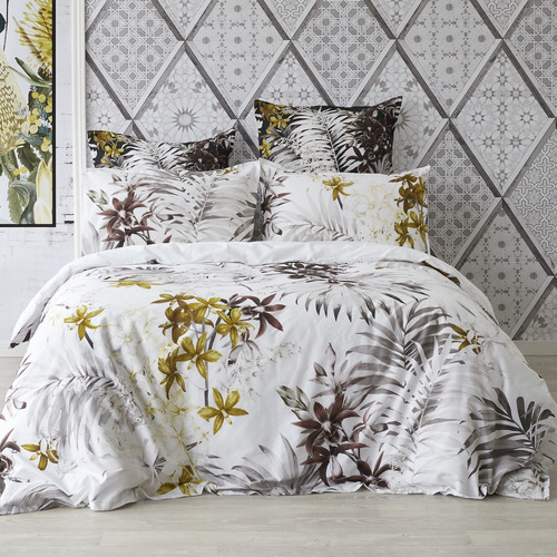 Summer Orchid Cotton Quilt Cover Set