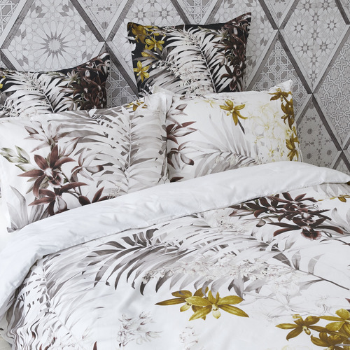 Summer Orchid Cotton Quilt Cover Set