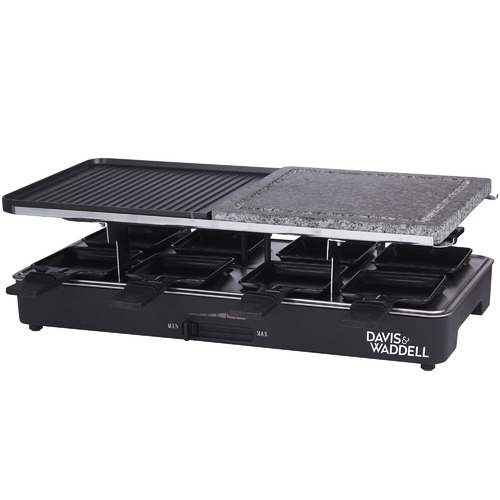 Black 8 Person Electric Party Grill