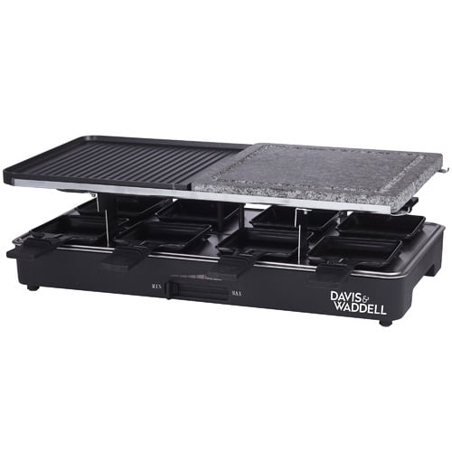 Black 8 Person Electric Party Grill