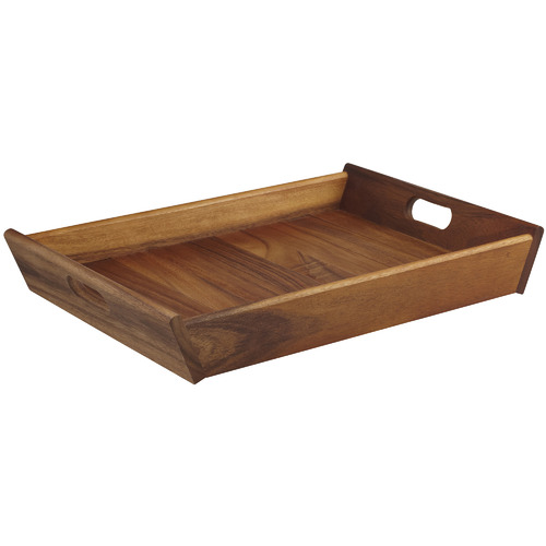 Davis & Waddell Natural Wooden Kitchen Tray | Temple & Webster
