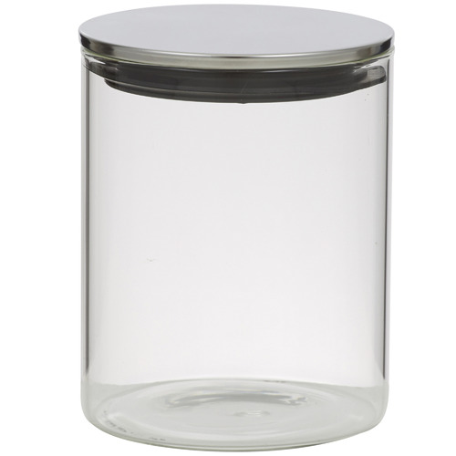 Davis & Waddell 800ml Glass Canister with Lid Temple & ster
