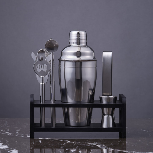 7 Piece Fine Foods Bar Set with Stand