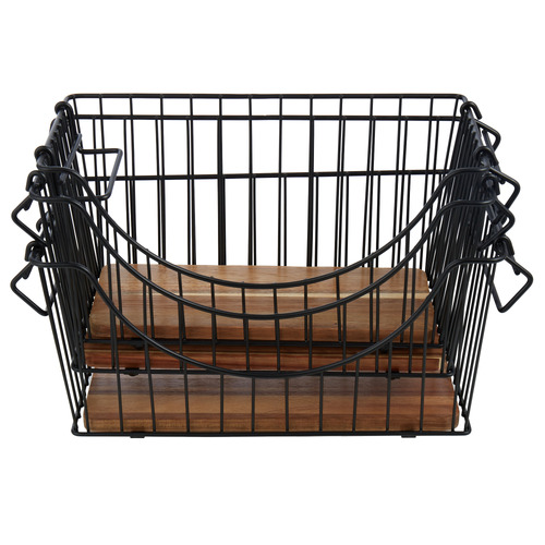 3 Piece Steel Storage Basket Set