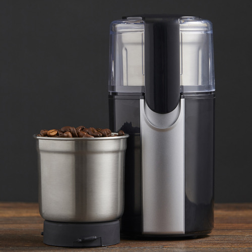 Davis & Waddell Leaf & Bean 2in1 Electric Coffee & Spice Grinder Temple & ster