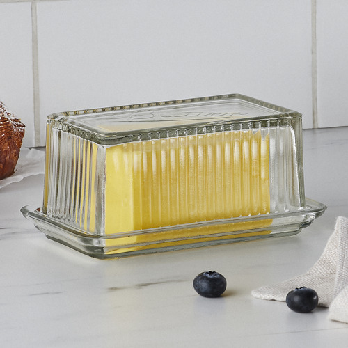 Lolah Glass Butter Dish