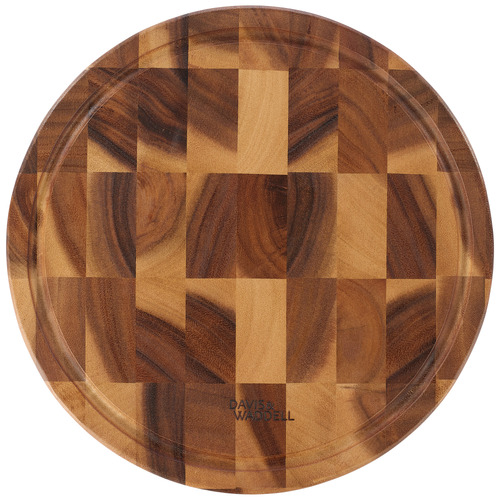 Round Acacia Wood Cutting Board
