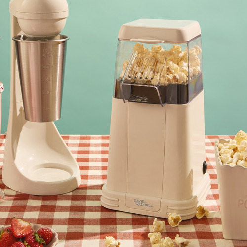 Cream Electric Popcorn Maker