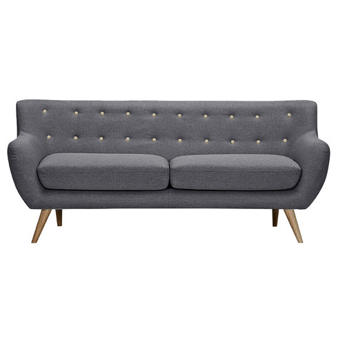 Avery Mid Century 3 Seater Sofa | Temple & Webster