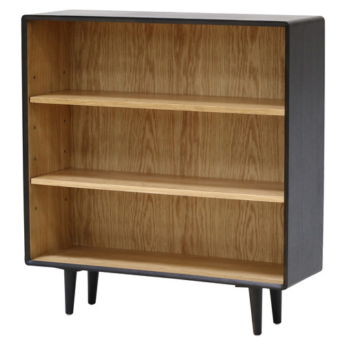 Elvina Furniture Twin Oak Wood Shelving Unit | Temple & Webster