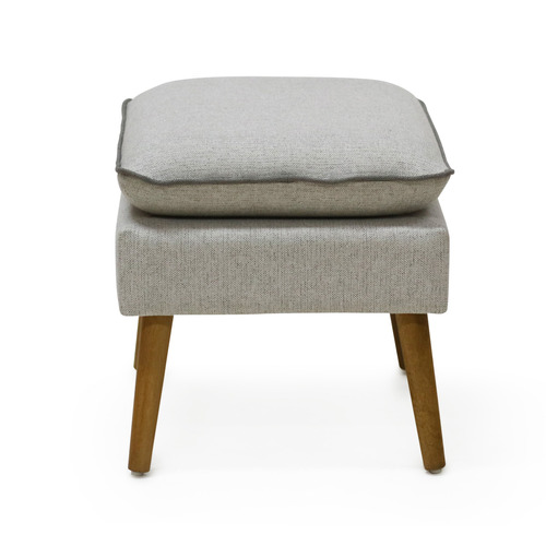 Luxe Upholstered Footstool