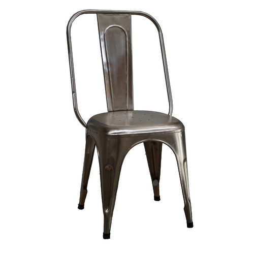 Industrial Style Metal Dining Chairs Temple & ster
