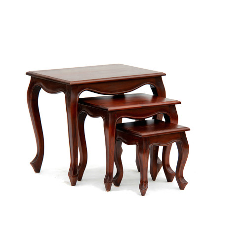 3 Piece Farmhouse Nesting Table Set Temple & ster