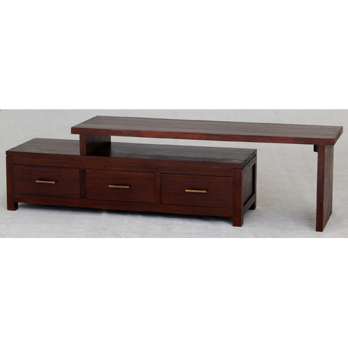 Paris 3 Drawer Extendable Entertainment Unit
