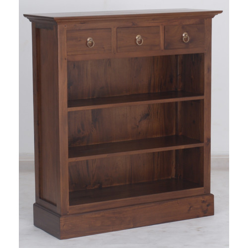 La Verde 3 Drawer Bookcase Small Temple & ster