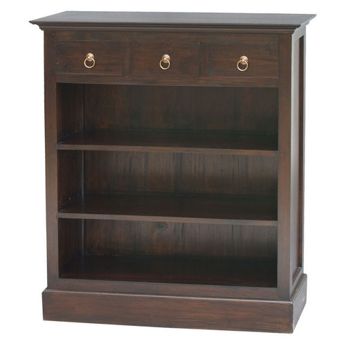La Verde 3 Drawer Bookcase Small Temple & ster