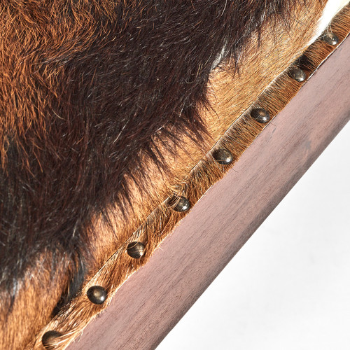 La Verde Goat Skin Bench Temple & ster