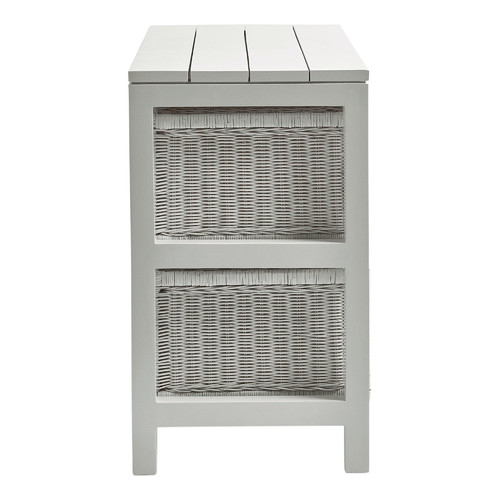 4 Drawer Rattan Buffet