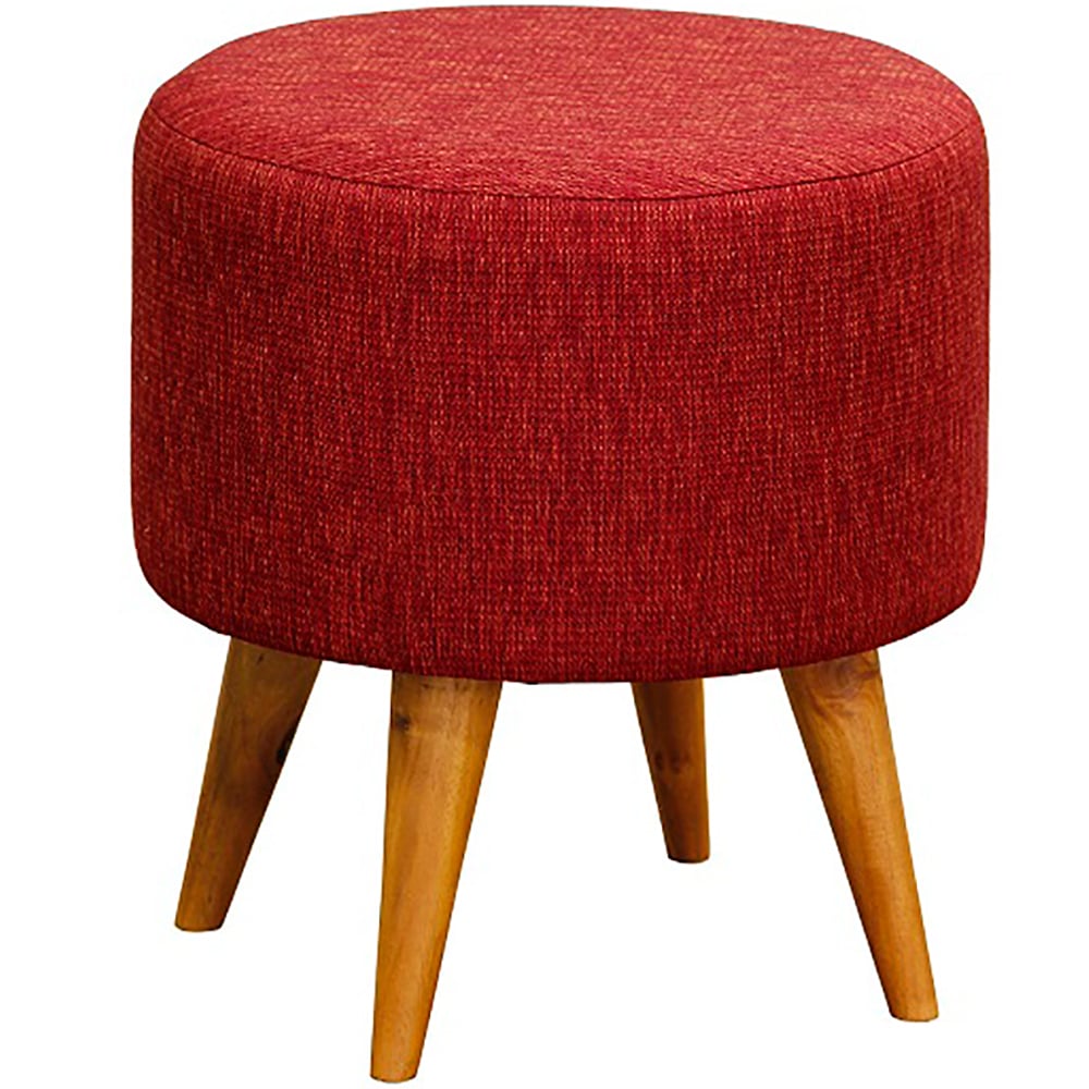 Round Upholstered Ottoman