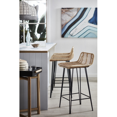 La Verde Kimberley Rattan Barstool