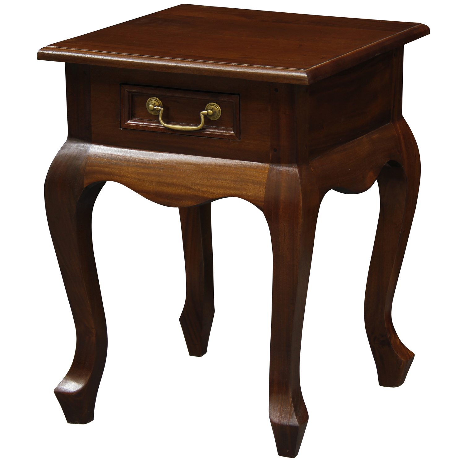 Queen-Ann-1-Drawer-Bedside-Table