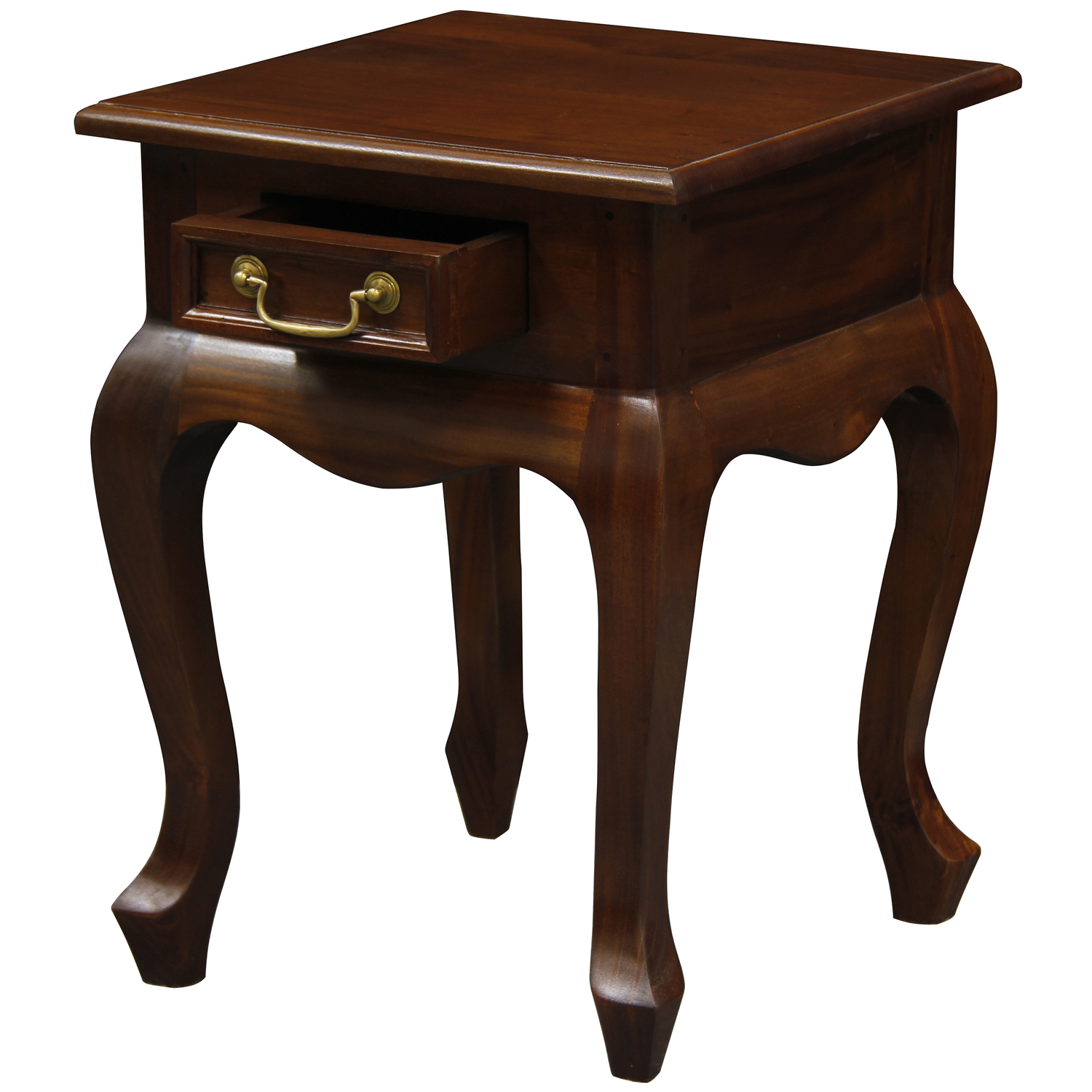 Queen-Ann-1-Drawer-Bedside-Table