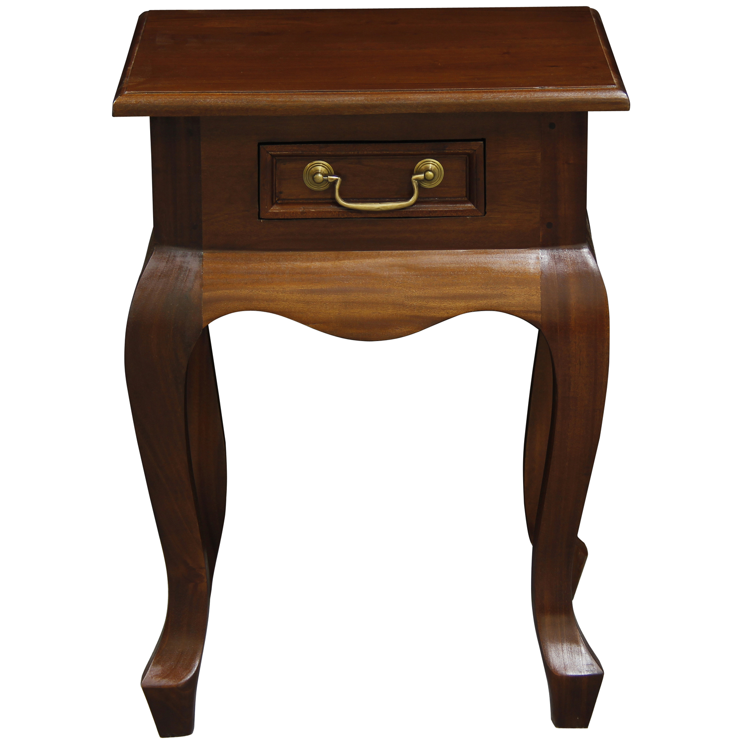Queen-Ann-1-Drawer-Bedside-Table
