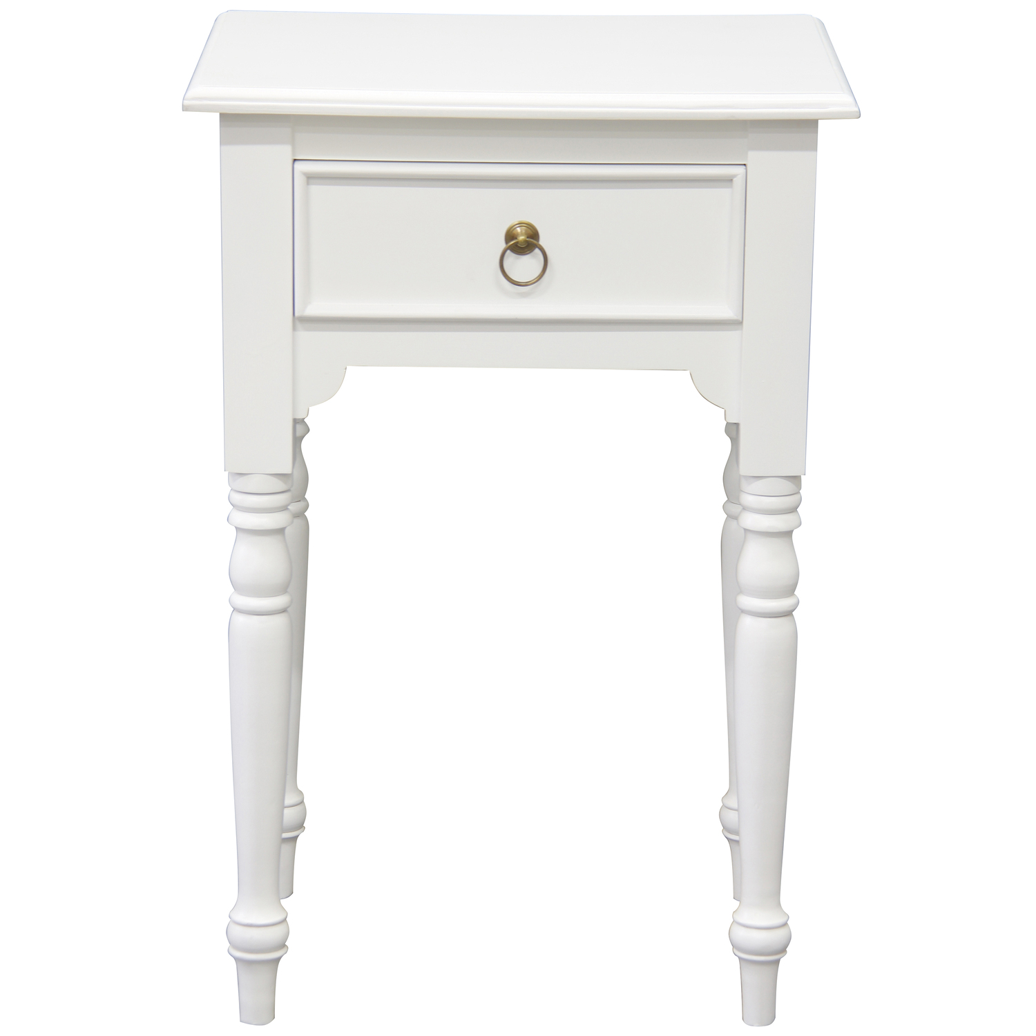 Turn-Legged-1-Drawer-Side-Table