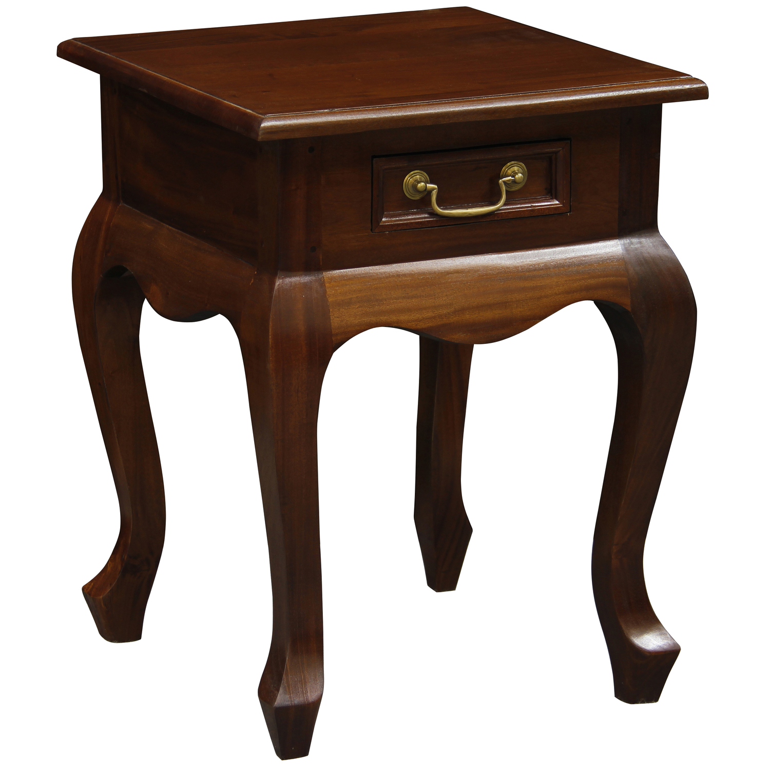 Queen-Ann-1-Drawer-Bedside-Table