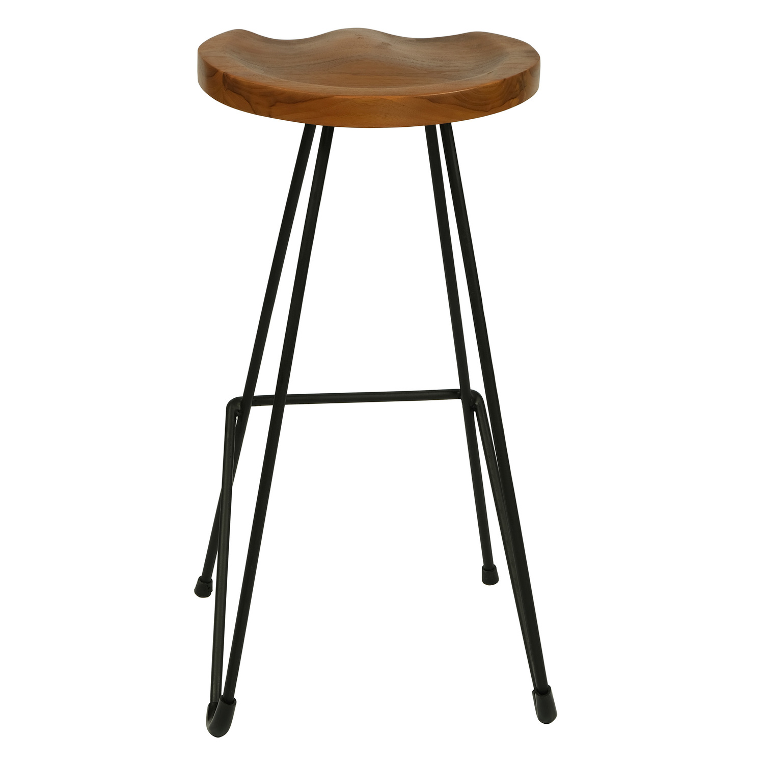 71cm  Industrial Pin Iron Barstool