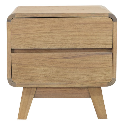 Renaud 2 Drawer Bedside Table