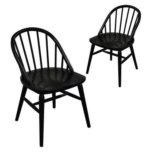 Yelena Oak Wood Dining Chairs Temple & ster