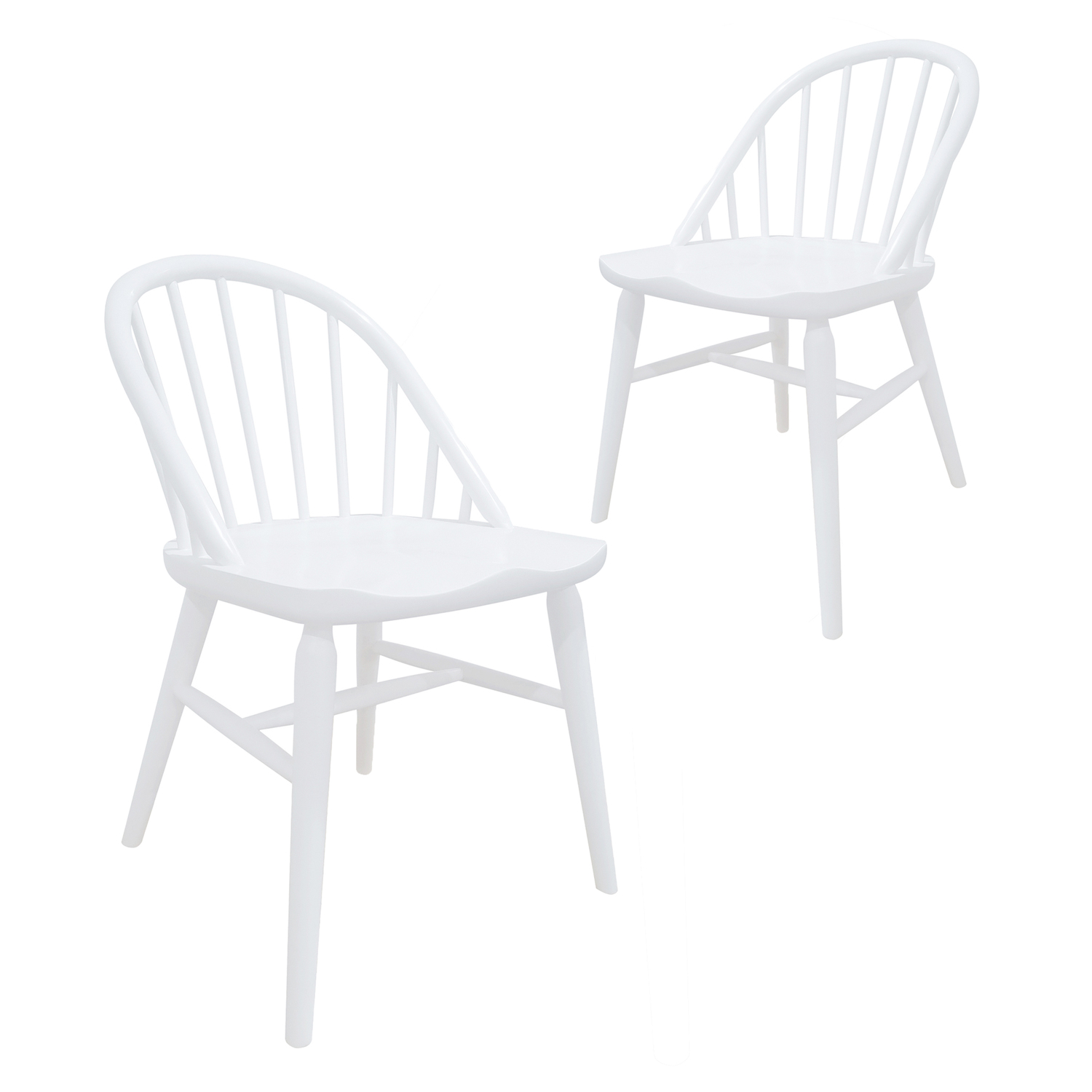 Yelena Oak Wood Dining Chairs Temple & ster