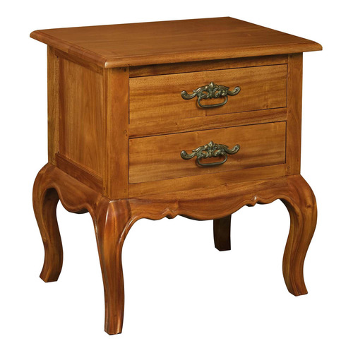 Emile French Provincial 2 Drawer Lamp Table