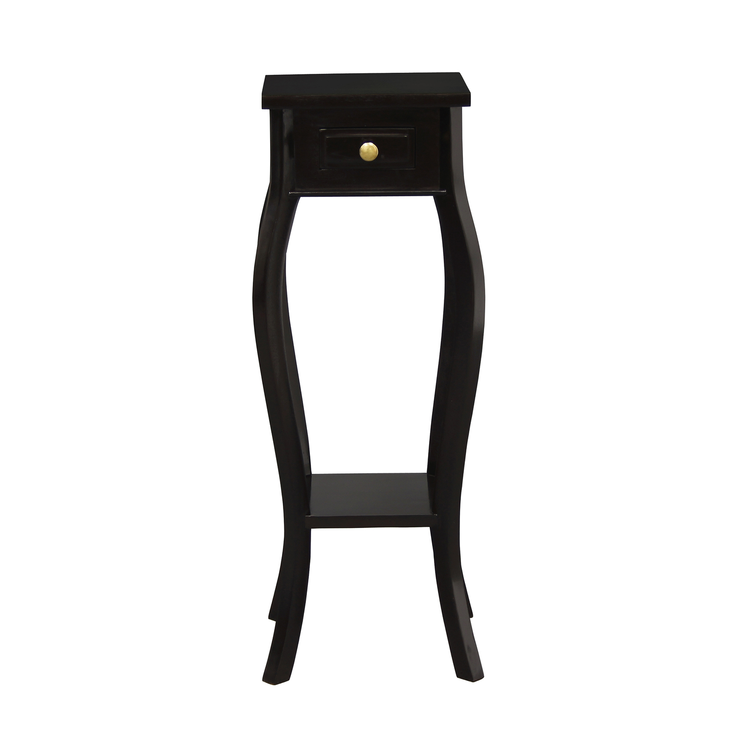 1-Drawer-Cabriole-Leg-Plant-Stand-PS-001-CL