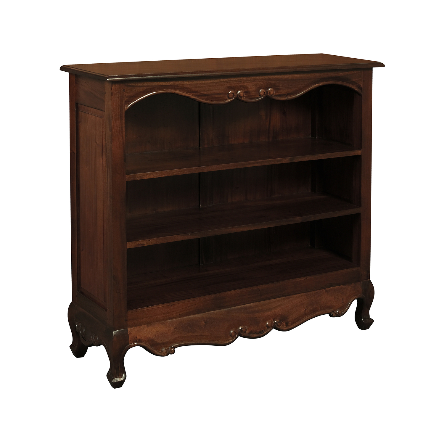 Queen-Ann-Small-Bookcase-BC-000-QA-SM